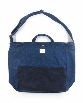 <a 002i2>Fungolia Denim tote bag - 15" Large size Office Mode