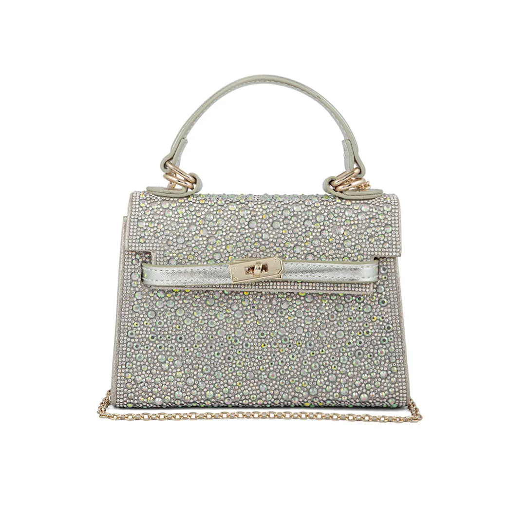 AB Golden Fancy Shoulder Bag P24336 Luxury Structure