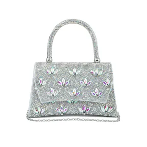 AB Silver Fancy Shoulder Bag P24335 Minimal Taste Timeless Utility