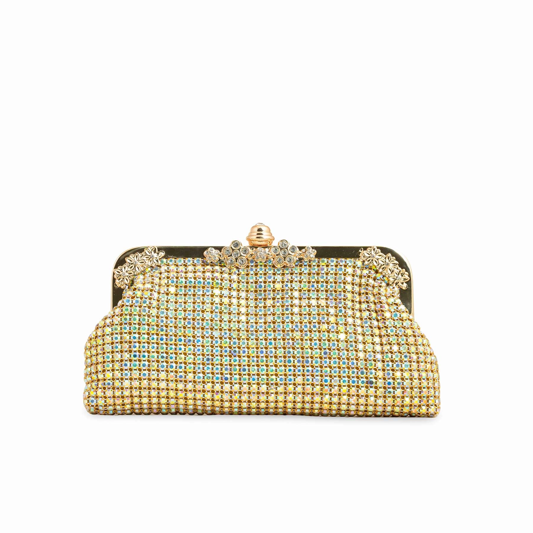 Functional Accessory AB Golden Bridal Clutch p24274