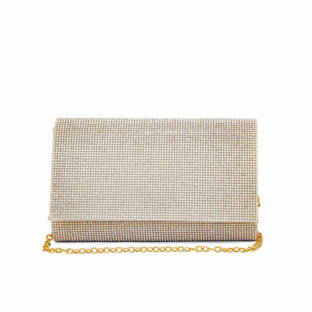 AB Golden Fancy Clutch P24327 Minimal Carry Bag