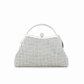 AB Silver Bridal Clutch P24306 Durable Build