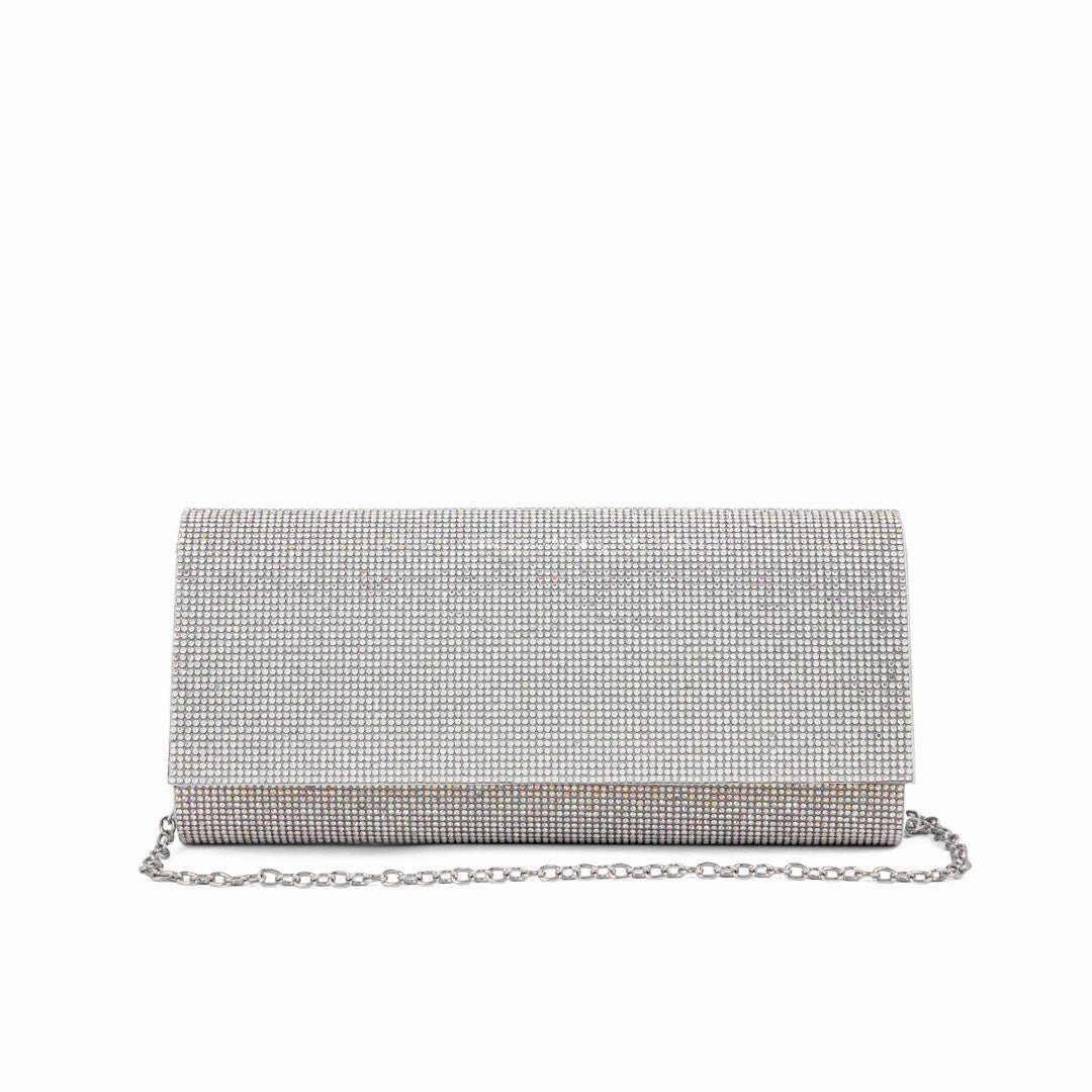 Comfort Travel Gear Everyday Function AB Silver Fancy Clutch P24328
