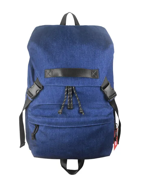Modern Style Sport Fashion MID SIZE Premium Urban Backpack 20L-24L (Denim)