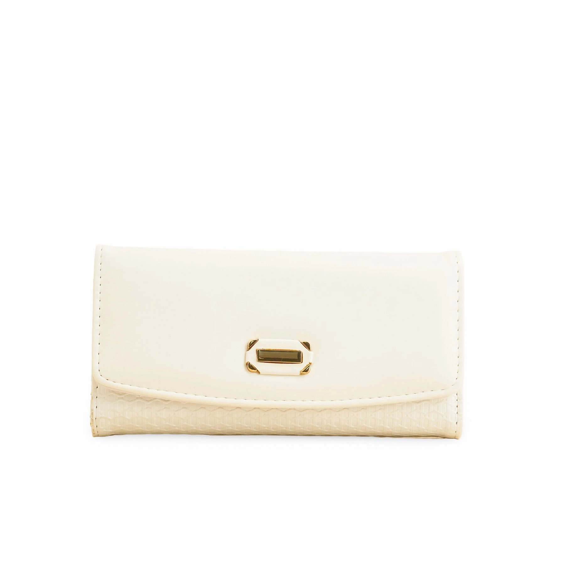 Urban Functionality White Casual Wallet For Women P70981