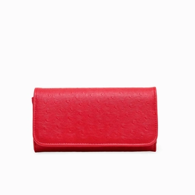 Red Casual Wallet P97484 Multi Pocket