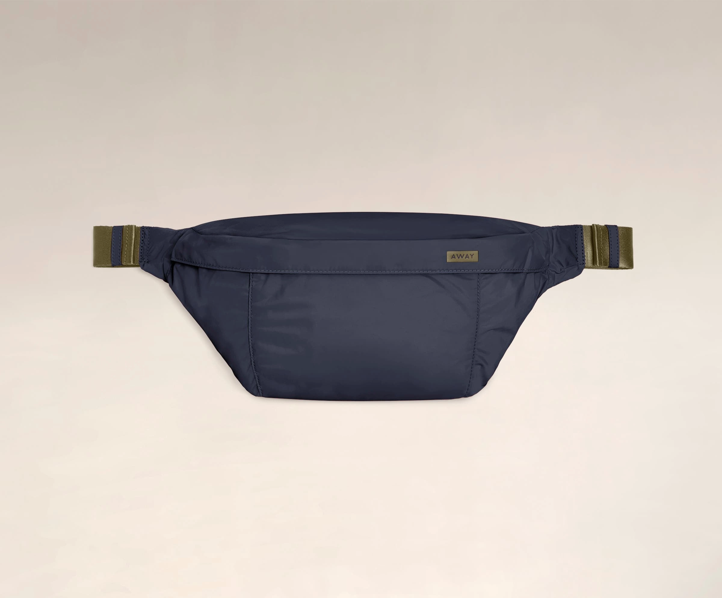 The Packable Sling Bag in Navy Blue Outdoor Fit