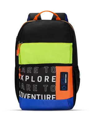 Campus 03 2024 Black Backpack Stylish Function Durable Fabric