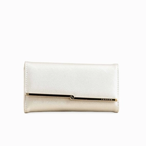 Silver Casual Wallet For Ladies P70967 Street Utility Urban Utility