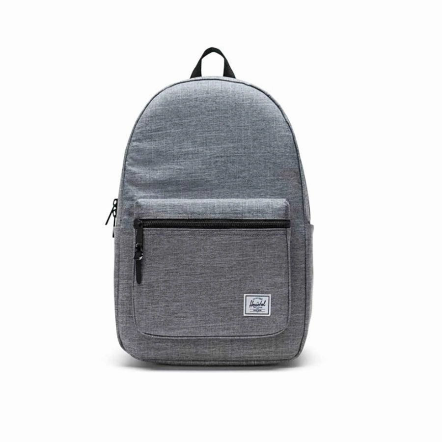 HERSCHEL HSC S323 Settlement Backpack-Raven Crosshatch Practical Everyday Gear Durable Functionality