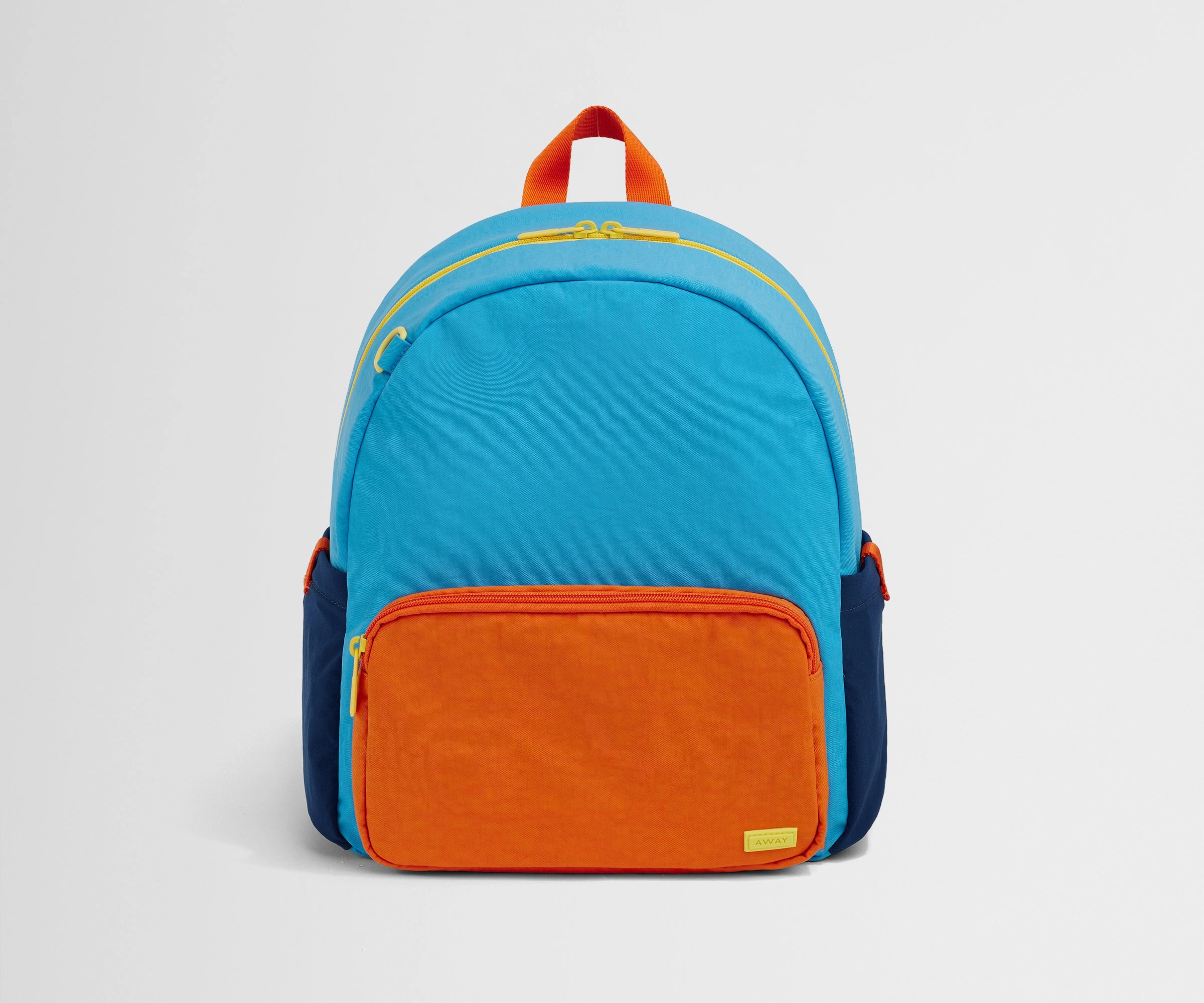Sleek Outline Kids Backpack in Splash Blue