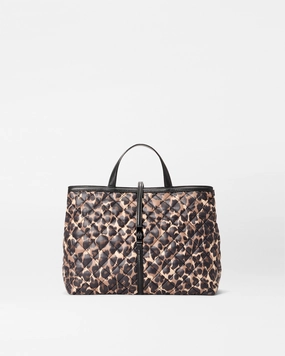 Leopard Medium Astor Top Handle Compact Durable Bag