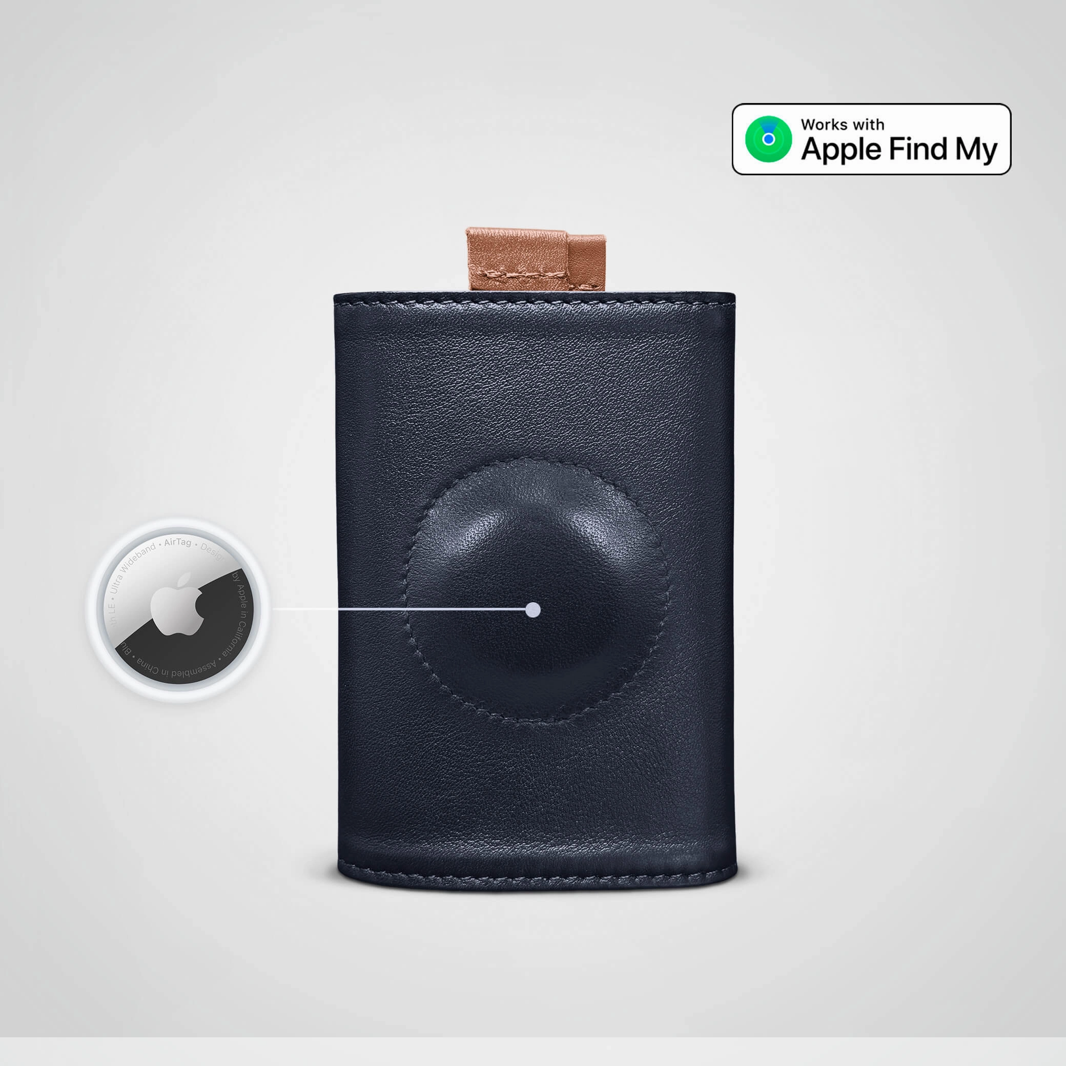 Travel Essential AirTag Speed Wallet Minimal Look