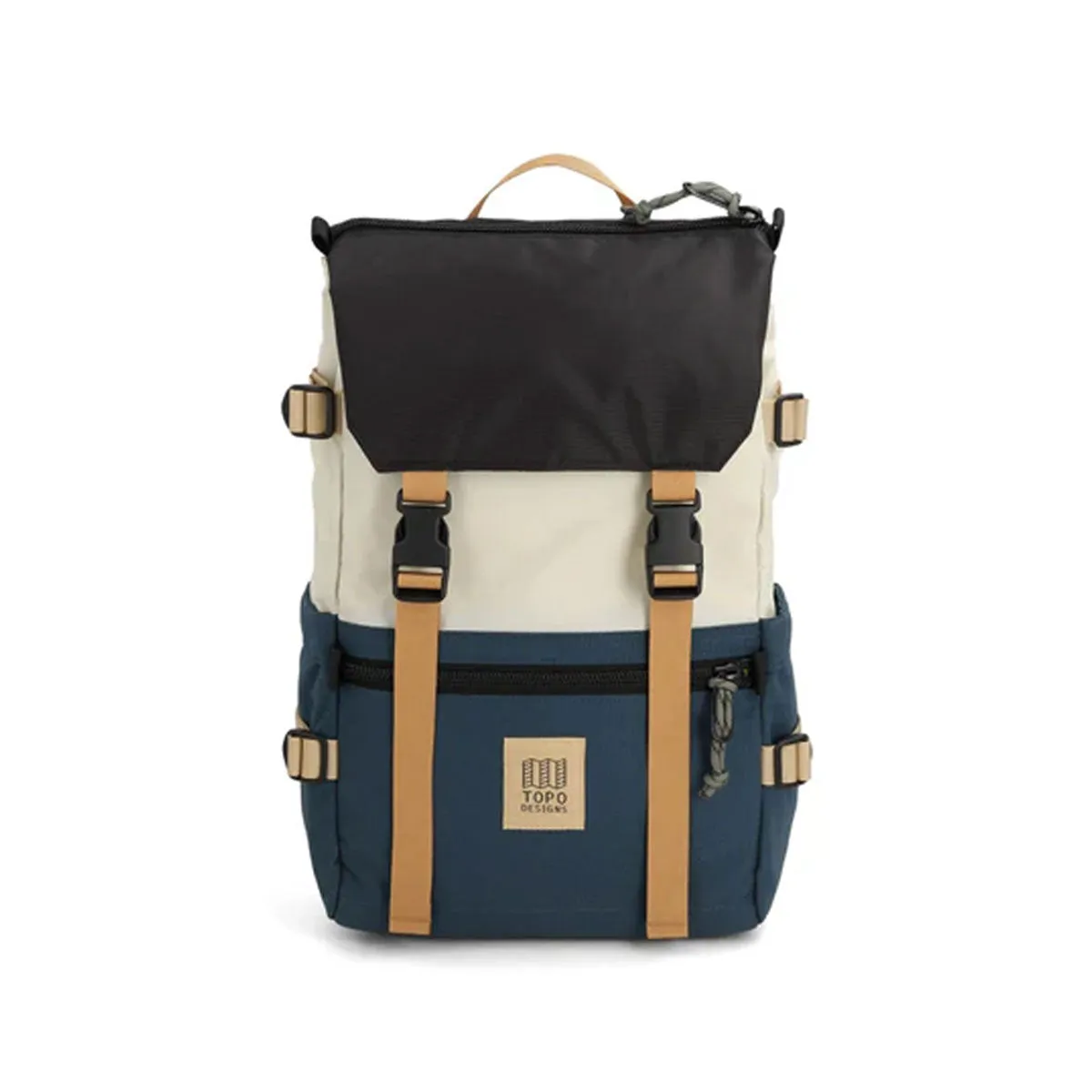 Ergonomic Performance Professional Worker Topo Designs : Rover Pack Classic : Bone White/Pond Blue