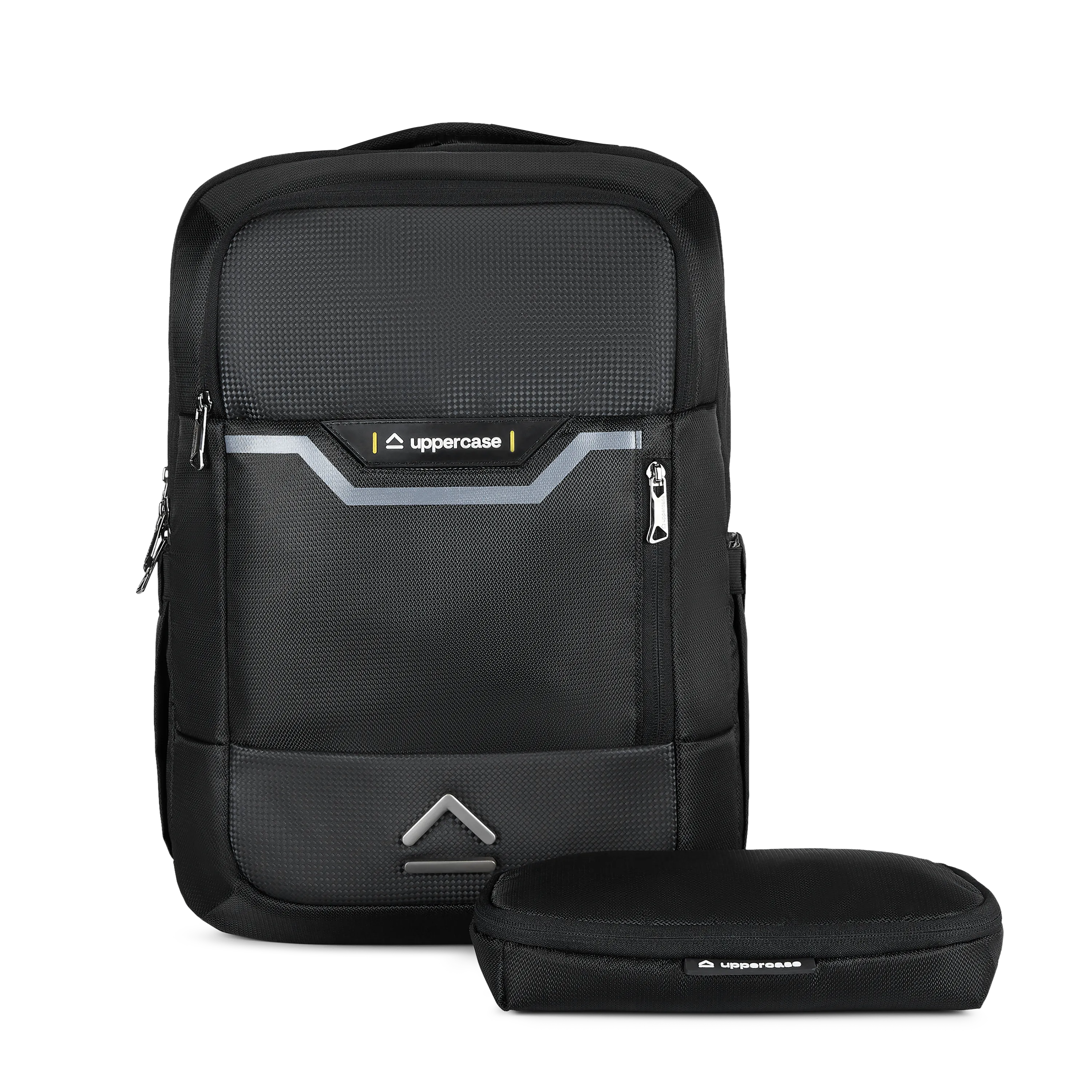 Rugged Construction Organized Carry Edge Alphatech Pro Black Laptop Backpack
