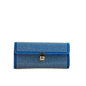 Blue Fancy Shoulder Bag For Women P36205 Casual Trend Modern Detail