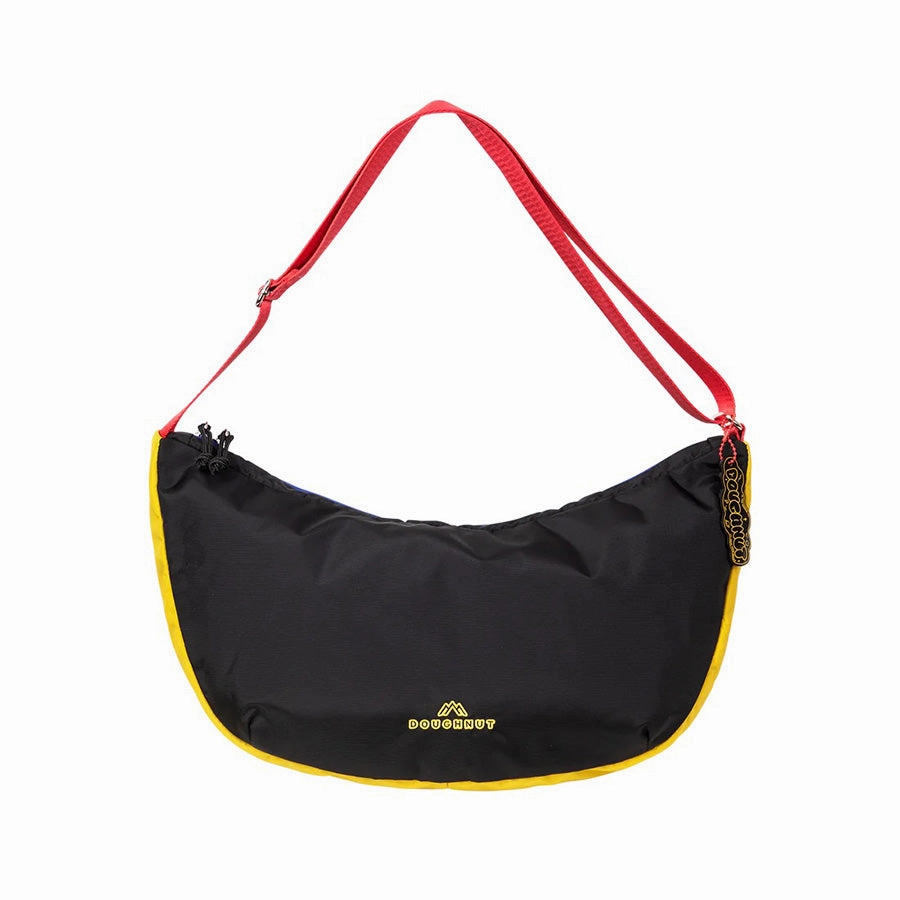 DOUGHNUT F24 Croissant You-Niverse Crossbody Bag-Black Adventure Utility Urban Mood