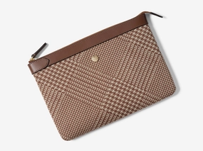 Compact Fit Durable Bag M/S Pouch - A Lovely Land/Cuoio