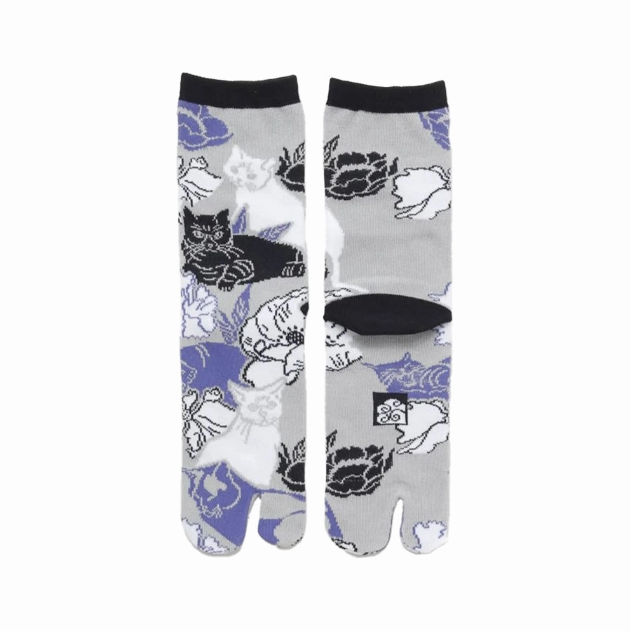 AMINA Cat Tabi Crew-Purple  (36g) Outdoor Activity