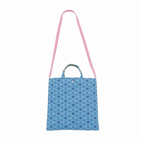 Compact Organization AMINA Cherry Blossom Tote - Blue  (84g)