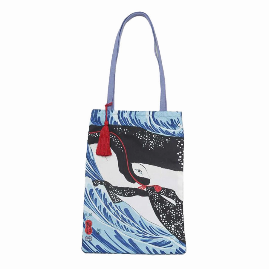 Practical Comfort Portable Storage AMINA S25 Amina Ukiyoe Tote - Kujira  (176g)