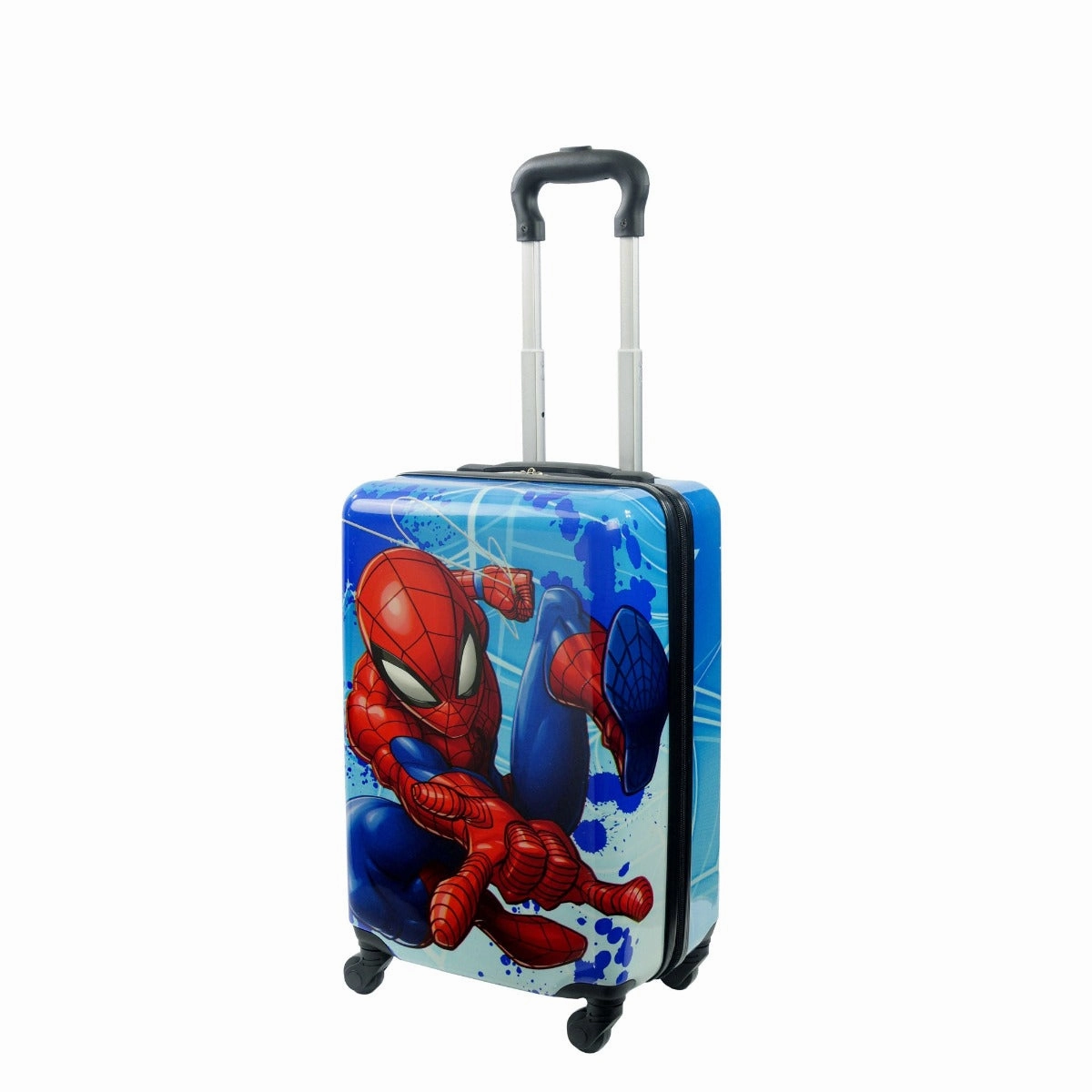 Storage Pocket Spiderman Kids 21" Spinner Suitcase Luggage
