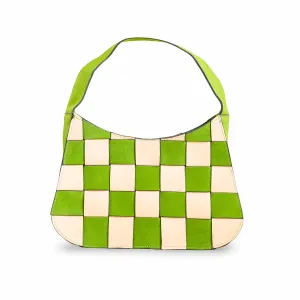 Trendy Design Everyday Carry Aqua Green Casual Shoulder Bag P55688