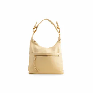 Beige Women Formal Shoulder Bag P36359 Sleek Utility Modern feature