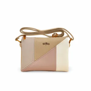 Urban Lifestyle Daily Style Beige Women Formal Shoulder Bag P36367