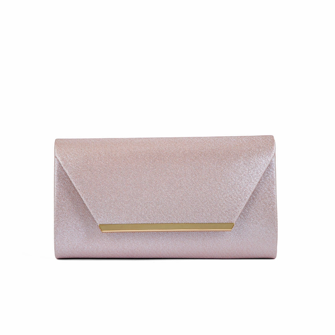Beige Fancy Clutch P24167 Travel bag