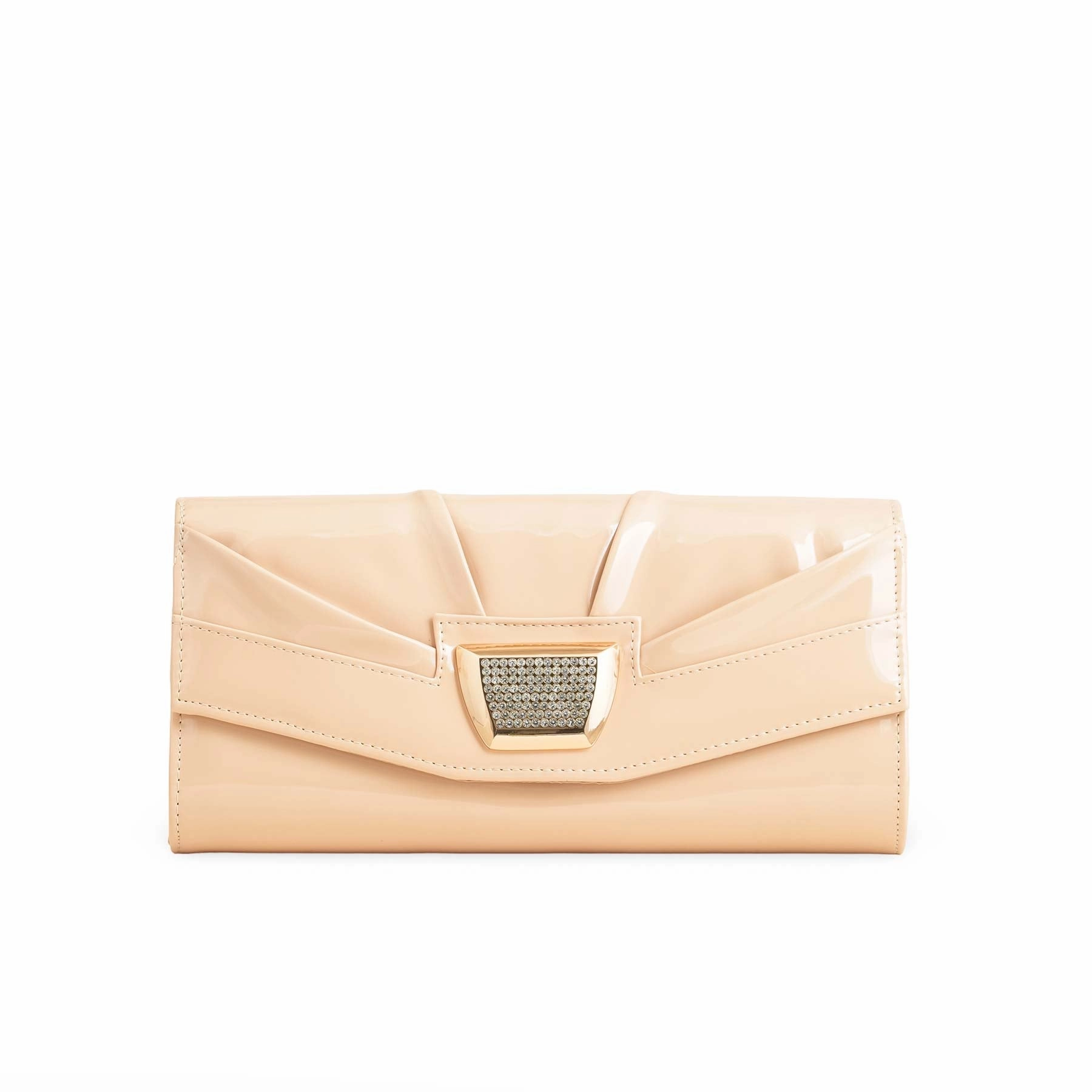 Modern feature Beige Formal Clutch P24210