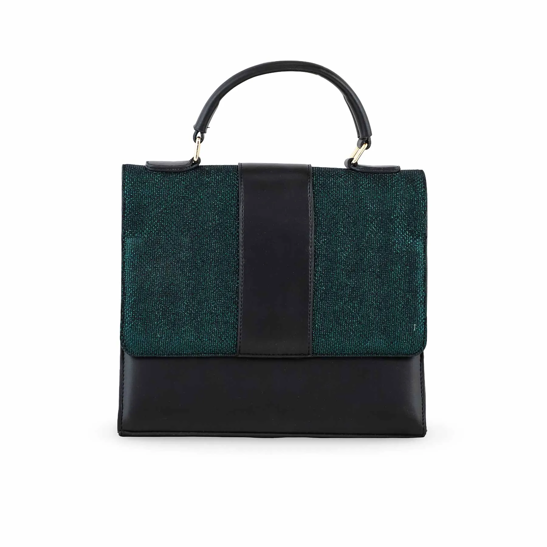 Modern Craft Easy Carry Black Casual Shoulder Bag For Women P55692