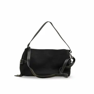 Black Casual Shoulder Bag For Women P55818 Functional Storage Chic Finish