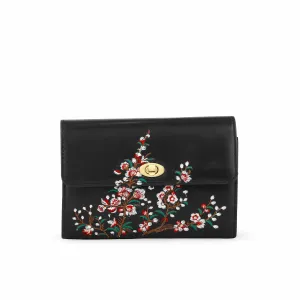 Black Casual Shoulder Bag P56202 Smart Organization
