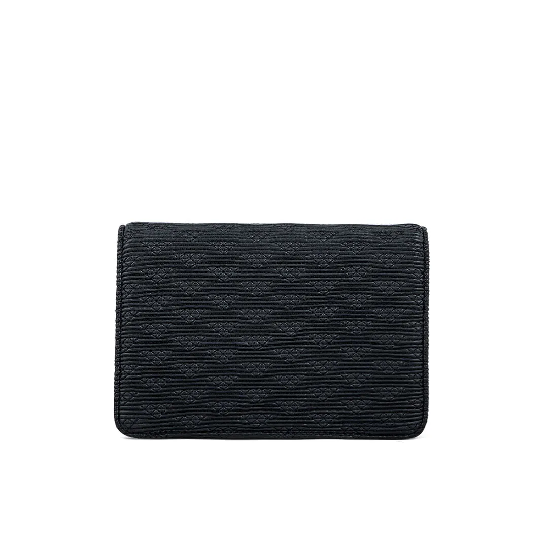 Fashion Vibe Black Fancy Shoulder Bag For Women P55617