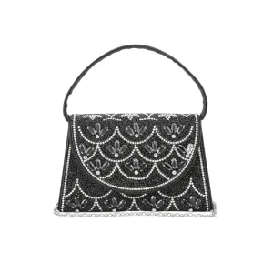 Fashion Element Practical Travel Black Fancy Shoulder Bag P24331