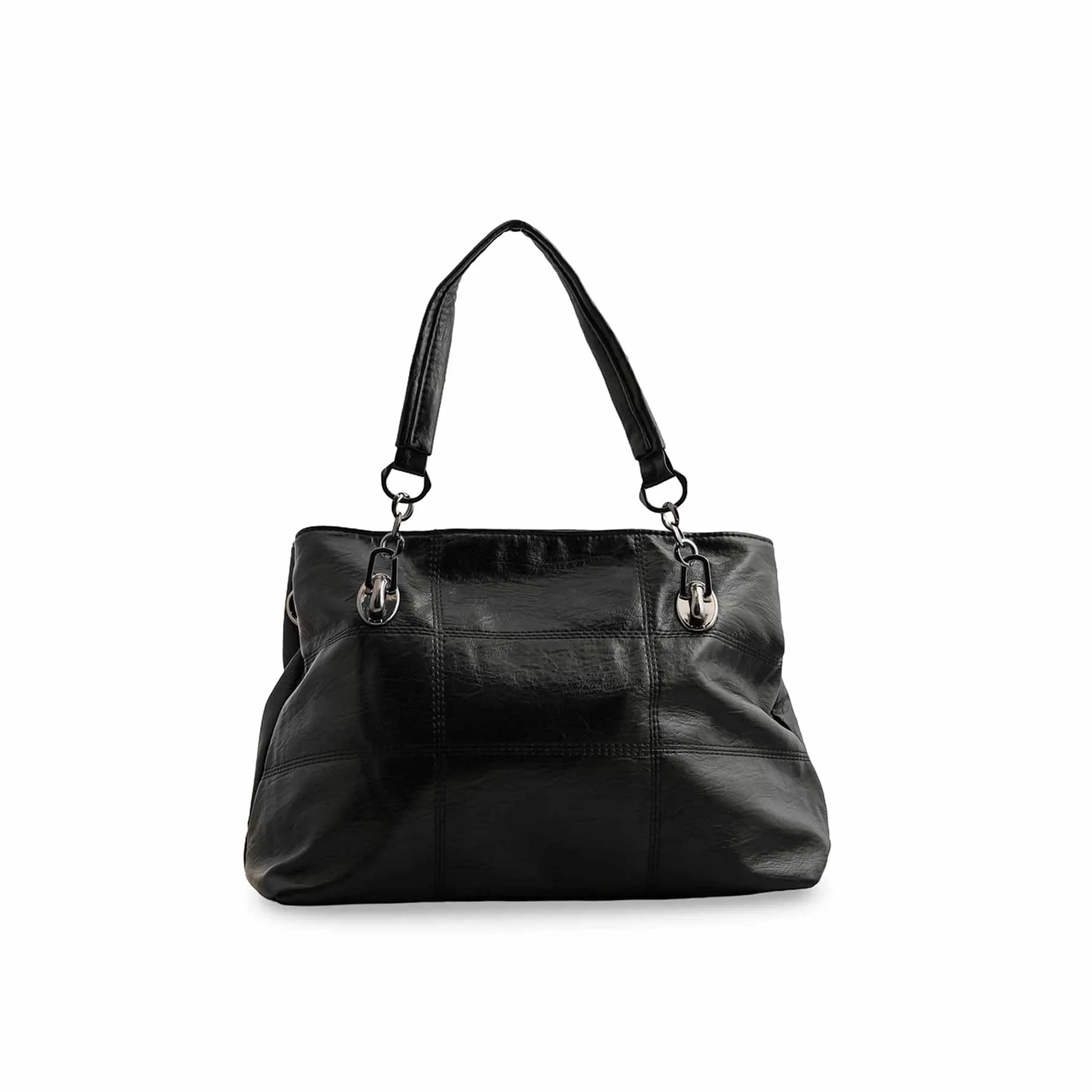 Daily Routine Black Formal Shoulder Bag P36347