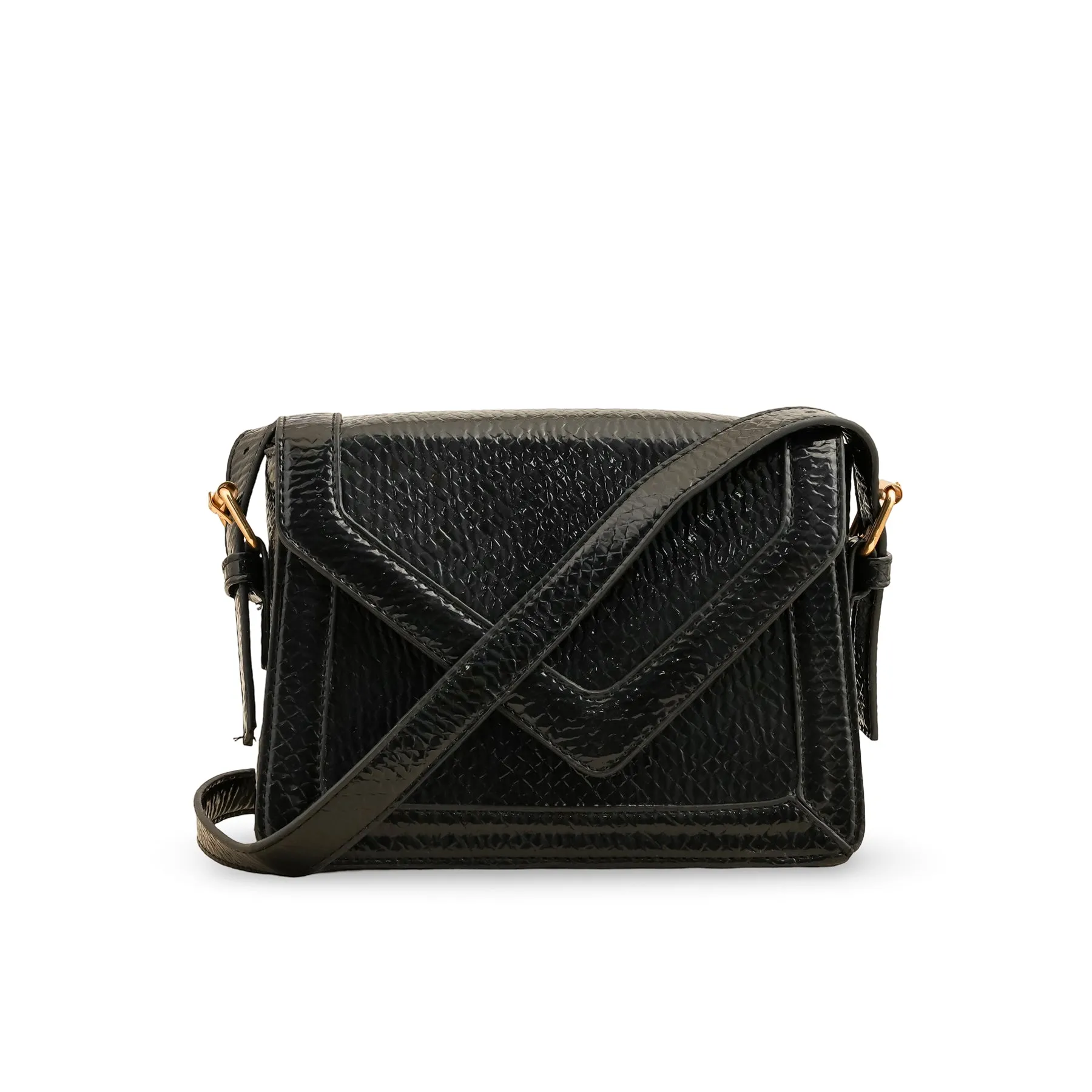 Fashion Daily Black Formal Shoulder Bag P55727
