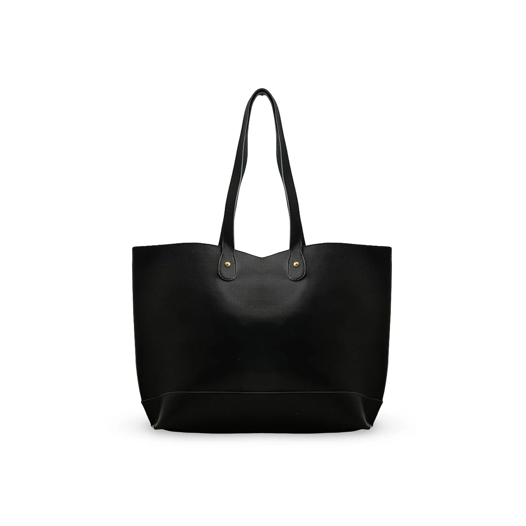 Black Ladies Casual Shoulder Bag P55772 Timeless Utility Day-to-Day Bag