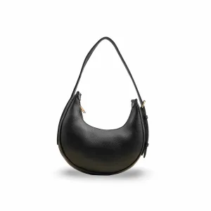 Black Women Formal Shoulder Bag P56245 Daily Motion Casual Utility