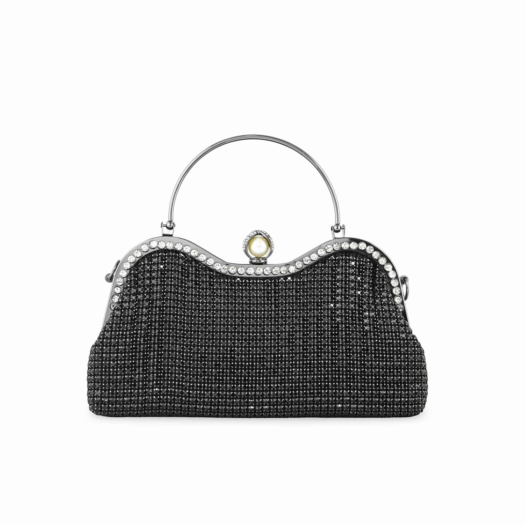 Black Bridal Clutch P24298 Fashion Travel