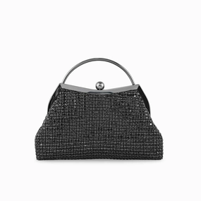 Smart Storage Bag Black Bridal Clutch P24313