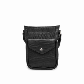 Black Casual Pouch P97541 Durable Bag Smart Expression