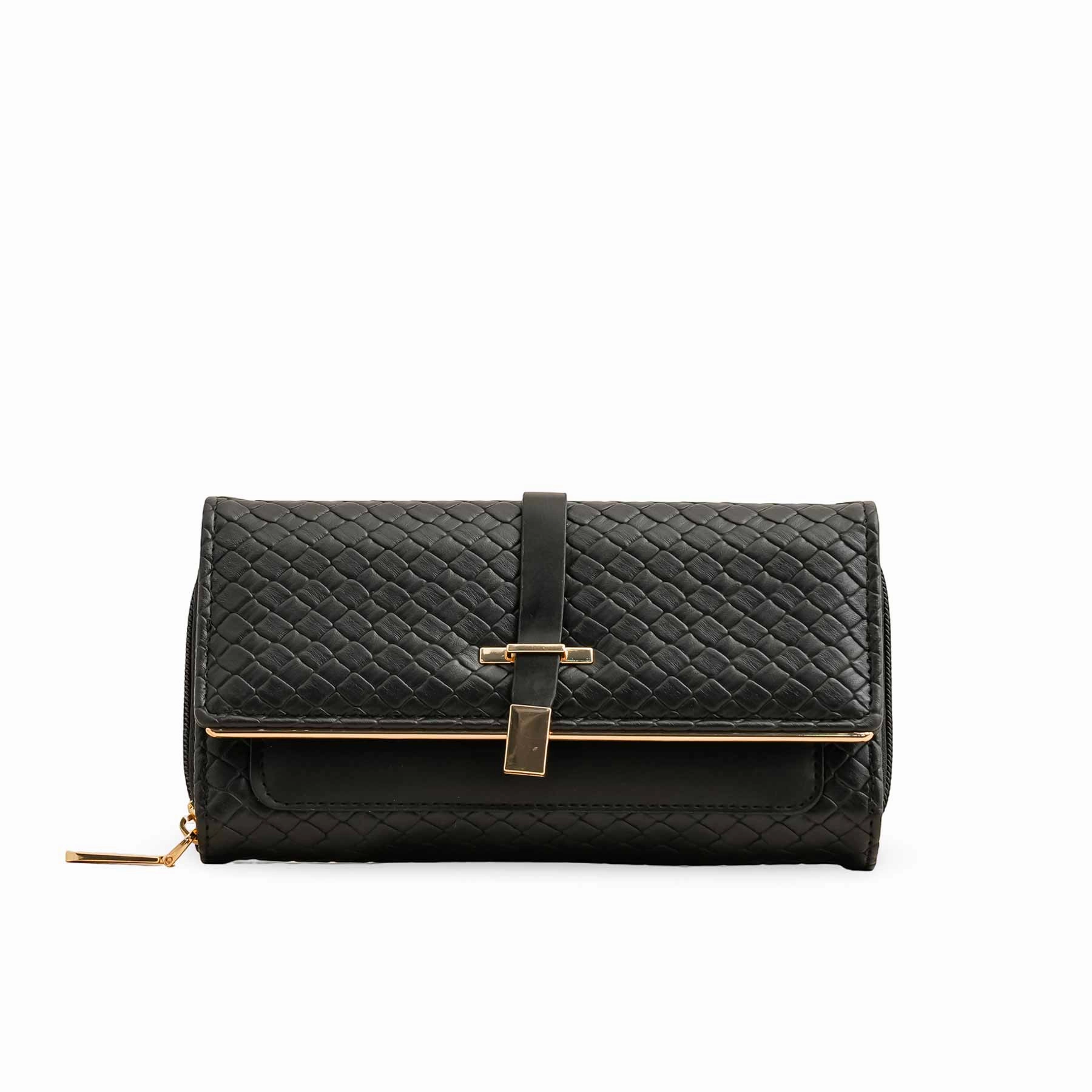 Black Casual Wallet P70971 Urban Lifestyle
