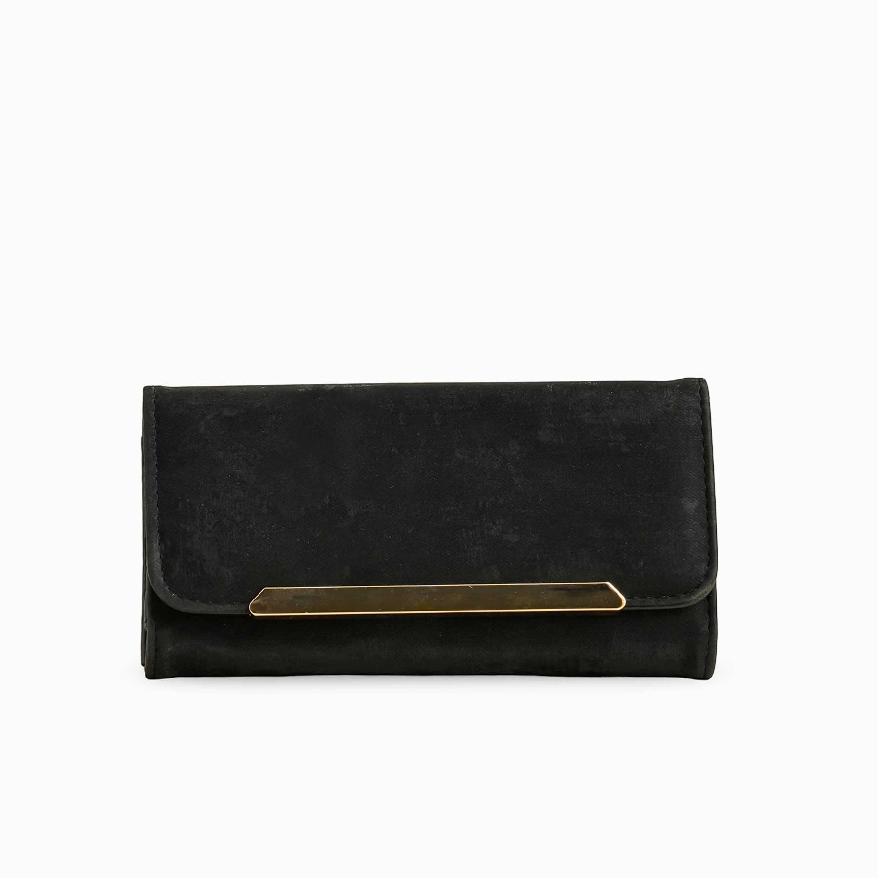 Black Casual Wallet P70972 Light Travel