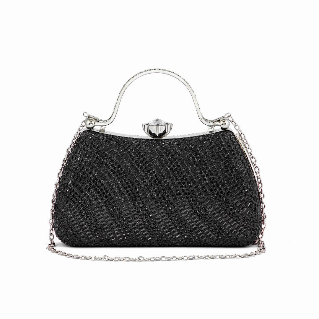 Black Fancy Clutch P24186 Comfort Travel