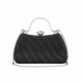Black Fancy Clutch P24186 Comfort Travel