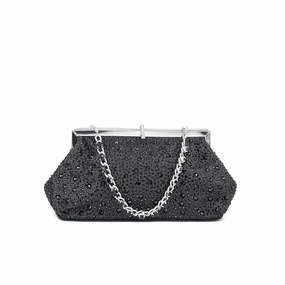 Black Fancy Clutch P24195 Weekend Trip Everyday Utility Bag