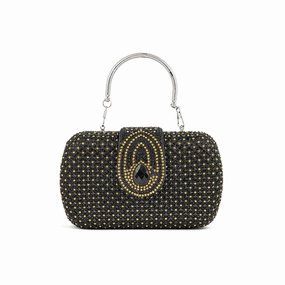Black Fancy Clutch P24200 Minimalist Comfort
