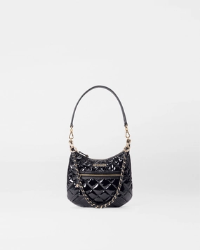 All Season Organized Utility Black Lacquer Mini Crosby Sienna